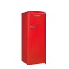 Retro Vintage Zwarte Kast Koelkast 218L RF218RRA++ - FrigeluX