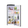 Retro Vintage Zwarte Kast Koelkast 218L RF218RNA++ - FrigeluX