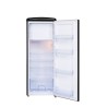 Retro Vintage Zwarte Kast Koelkast 218L RF218RNA++ - FrigeluX