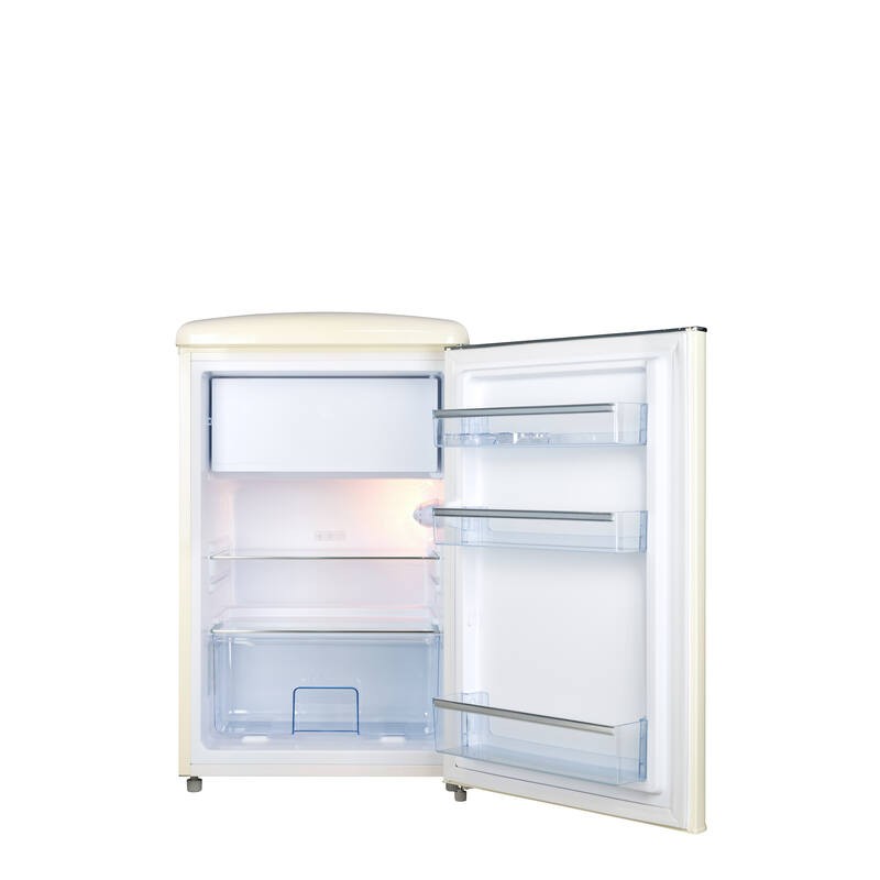 Retro Vintage Crème Tafelkoelkast 108L R4TT108RCE - FrigeluX