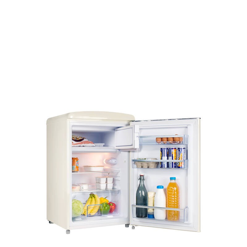 Retro Vintage Crème Tafelkoelkast 108L R4TT108RCE - FrigeluX