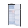 Retro Vintage Zwarte 2-Deurs Koelkast RFDP246RNA++ 245L - FrigeluX