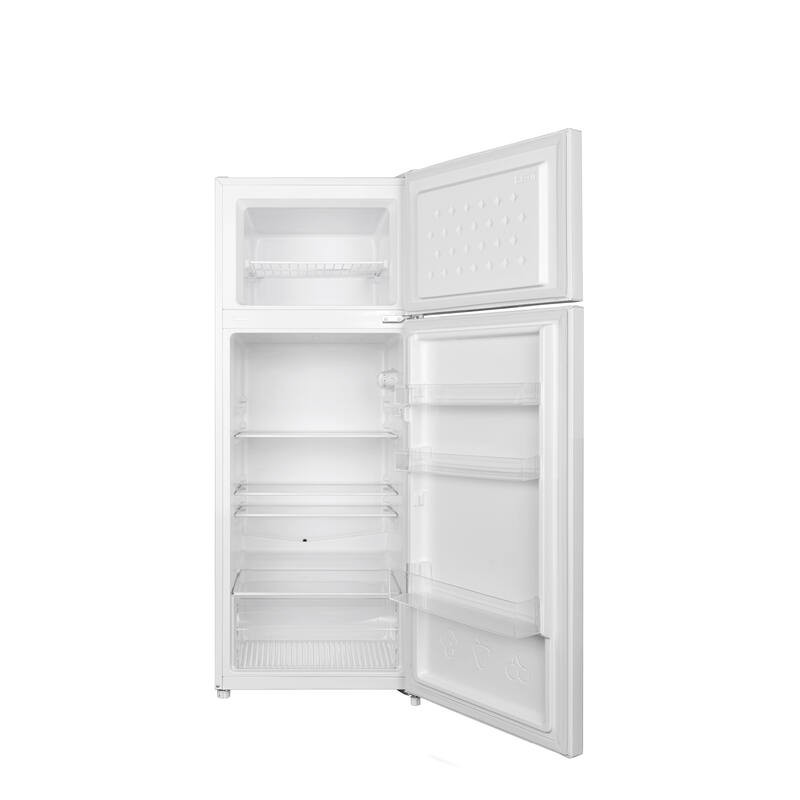 Witte Dubbele Deur Koelkast RDP216BE 211L - FrigeluX