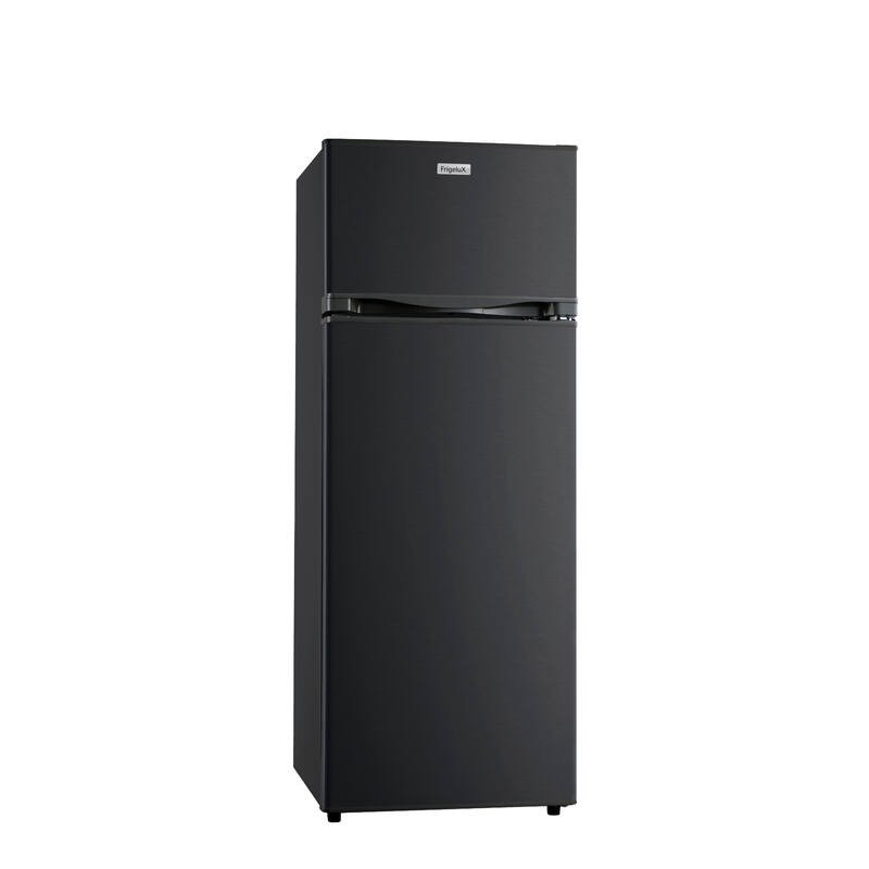 Zwarte Dubbele Deur Koelkast RDP215NE 205L - FrigeluX