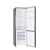 Donker Inox Gecombineerde Koelkast RC262XE 262L - FrigeluX