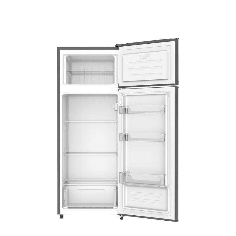 Zwarte Dubbele Deur Koelkast RDP215NE 205L - FrigeluX