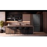 Zwarte French Door Koel-vriescombinatie FRD190XBI 413L - FrigeluX