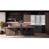 Zwarte French Door Koel-vriescombinatie FRD190XBI 413L - FrigeluX