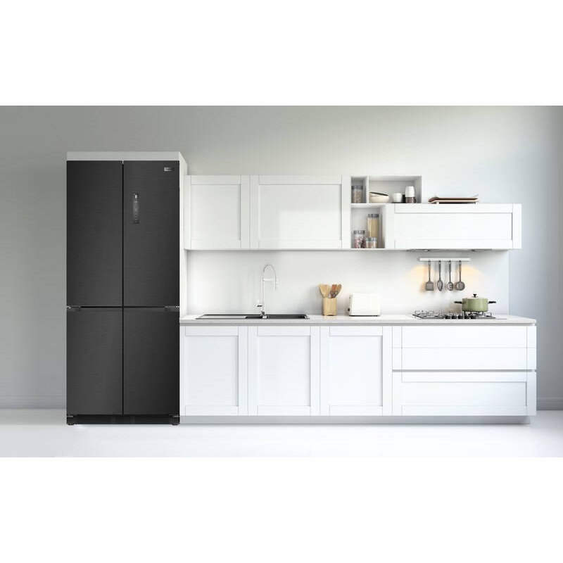 Zwarte Side-by-Side Koelkast MTD190XBI 466L - FrigeluX
