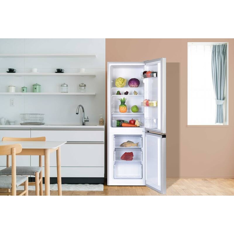 Grijze Combi Koelkast RC168SE 157L - FrigeluX