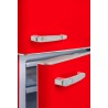 Retro Vintage Rode Gecombineerde Koelkast 244L CB255RRA++ - FrigeluX