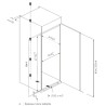 Inbouwkast Koelkast SPNF177BI 304L - FrigeluX
