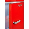 Retro Vintage Zwarte Kast Koelkast 218L RF218RRA++ - FrigeluX